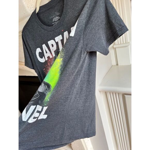 Marvel Men's T-Shirt Graphic Tee Captain Marvel Size Small - Picture 6 of 7